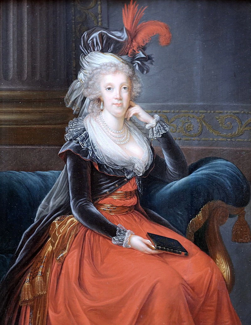 Ritratto di Maria Carolina of Austria - Condé Museum